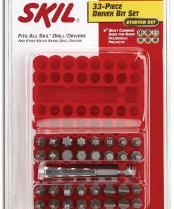 PORTER CABLE Online Store 16 SKIL Screwdriver Bits 1-in Set High-speed Steel set Screwdriver Bit Set (33-Piece)
