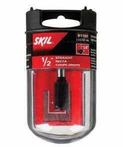 SKIL Straight & Mortising Router Bits Carbide-Tipped Bit