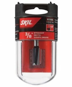 SKIL Straight & Mortising Router Bits 3/8-in Carbide-Tipped Straight Router Bit