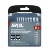 SKIL Masonry Drill Bits 14-Piece Set Carbide Masonry Drill Bit Set for Rotary Drill