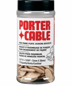 PORTER-CABLE Woodworking Tool Accessories Tube of 175 Face Frame Biscuits