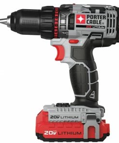 PORTER-CABLE Drills 20-Volt Max 1/2-in Cordless Drill (Charger Included and 2-Batteries Included)