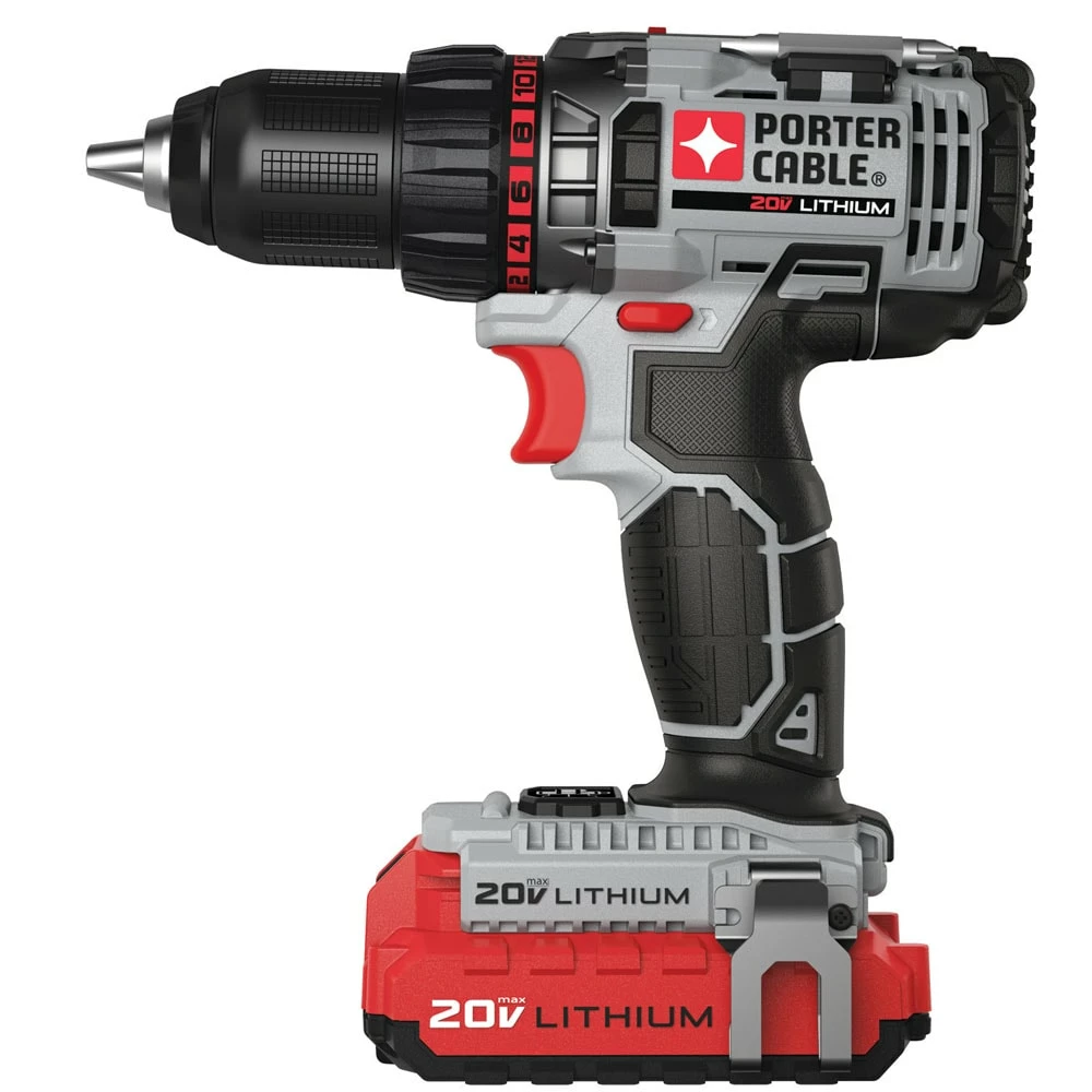 PORTER-CABLE Drills 20-Volt Max 1/2-in Cordless Drill (Charger Included and 2-Batteries Included) 1 PORTER-CABLE Drills 20-Volt Max 1/2-in Cordless Drill (Charger Included and 2-Batteries Included)