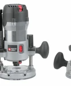 PORTER-CABLE Routers Porter Cable 1/4-in and 1/2-in 2.25-HP Variable Speed Combo Fixed/Plunge Corded Router Case