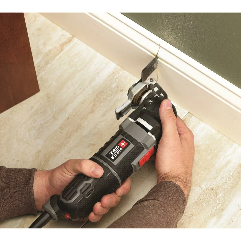 PORTER-CABLE Oscillating Tool Kits Corded 3-Amp Variable Speed Oscillating Multi-Tool Kit with Hard Case 2 PORTER-CABLE Oscillating Tool Kits Corded 3-Amp Variable Speed Oscillating Multi-Tool Kit with Hard Case - Image 2