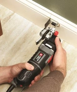 PORTER-CABLE Oscillating Tool Kits Corded 3-Amp Variable Speed Oscillating Multi-Tool Kit with Hard Case 9 PORTER-CABLE Oscillating Tool Kits Corded 3-Amp Variable Speed Oscillating Multi-Tool Kit with Hard Case -PORTER CABLE Online Store 03439880