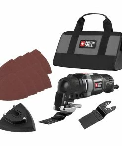 PORTER-CABLE Oscillating Tool Kits 11-Piece 3-Amp Variable Speed Oscillating Multi-Tool Kit with Soft Case
