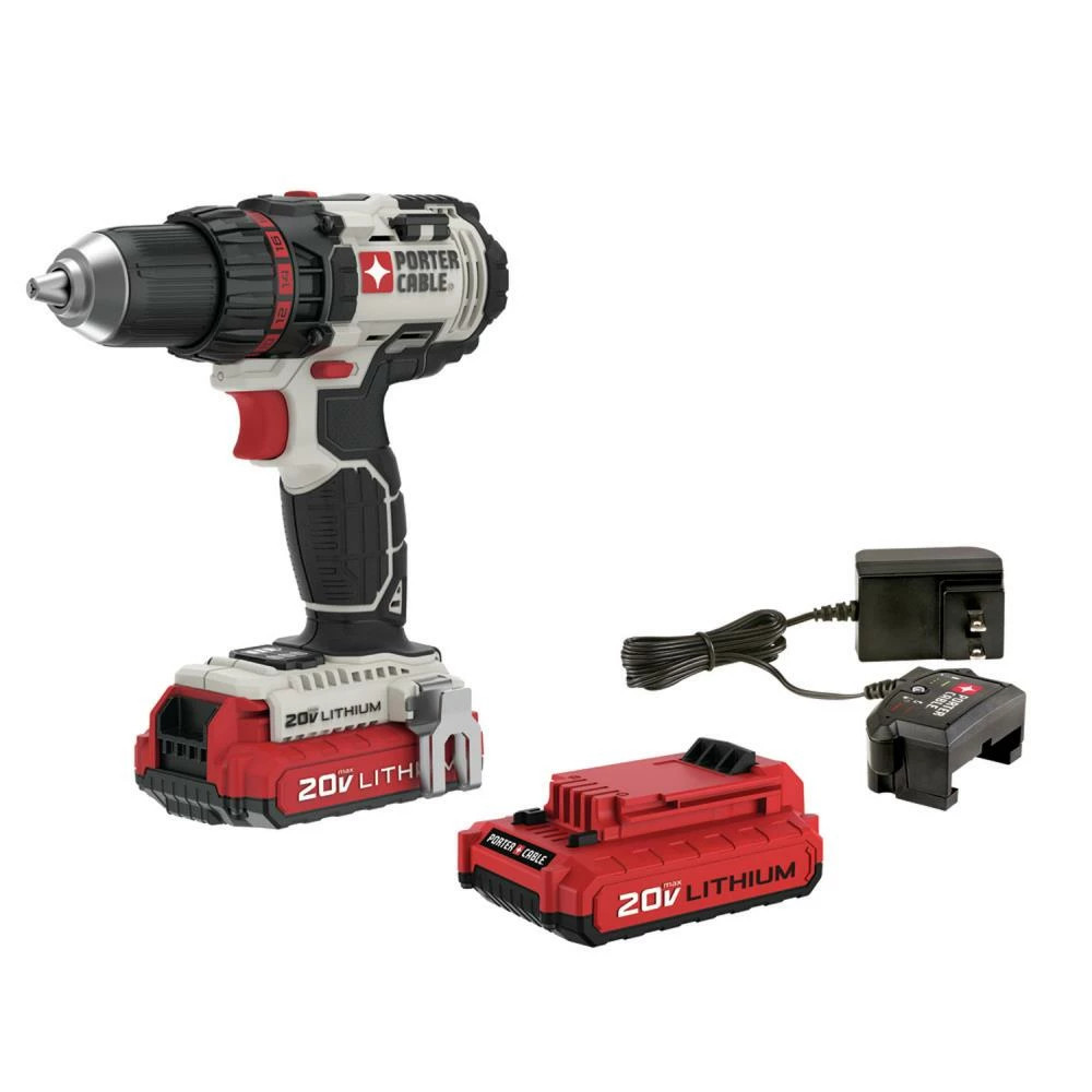 PORTER-CABLE Drills 20-Volt Max 1/2-in Cordless Drill (Charger Included and 2-Batteries Included) 3 PORTER-CABLE Drills 20-Volt Max 1/2-in Cordless Drill (Charger Included and 2-Batteries Included) - Image 3