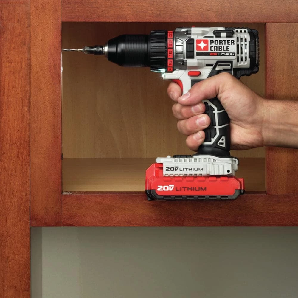 PORTER-CABLE Drills 20-Volt Max 1/2-in Cordless Drill (Charger Included and 2-Batteries Included) 4 PORTER-CABLE Drills 20-Volt Max 1/2-in Cordless Drill (Charger Included and 2-Batteries Included) - Image 4
