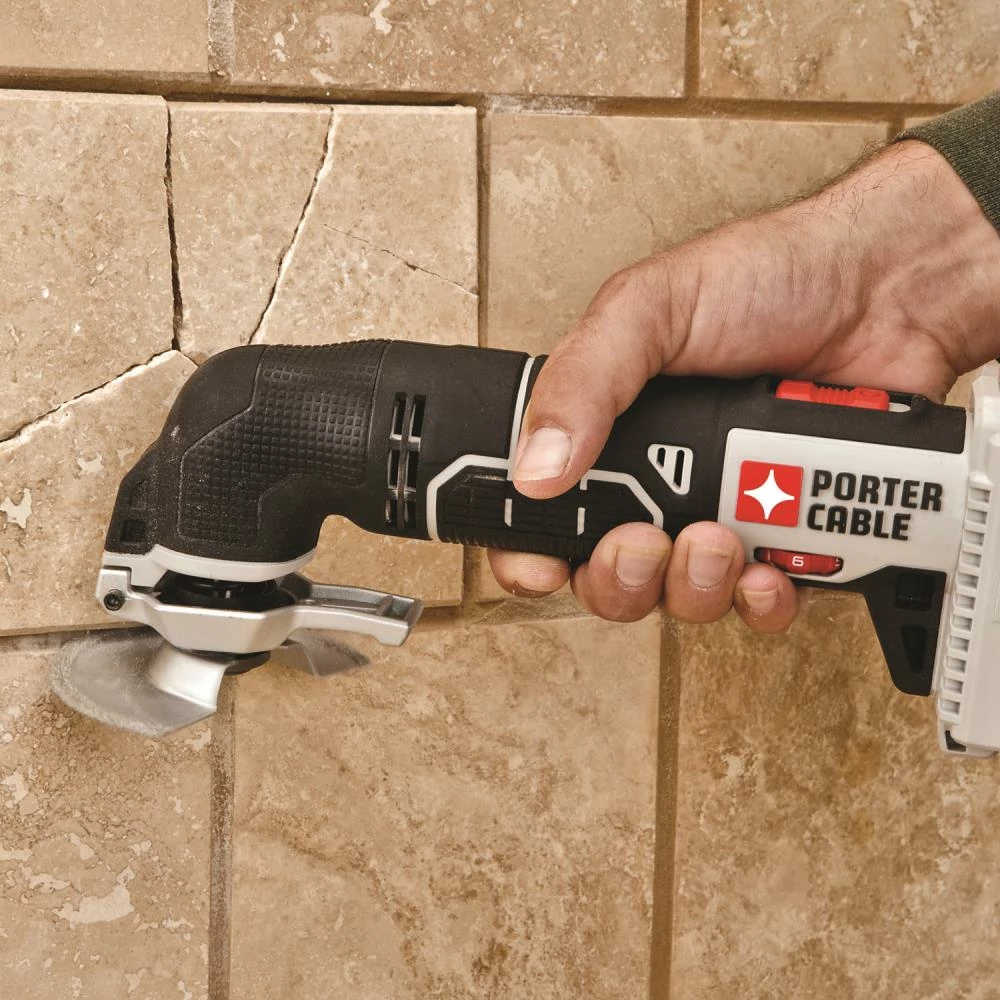 PORTER-CABLE Oscillating Tool Kits 11-Piece 20-volt Variable Speed Oscillating Multi-Tool Kit 7 PORTER-CABLE Oscillating Tool Kits 11-Piece 20-volt Variable Speed Oscillating Multi-Tool Kit - Image 7