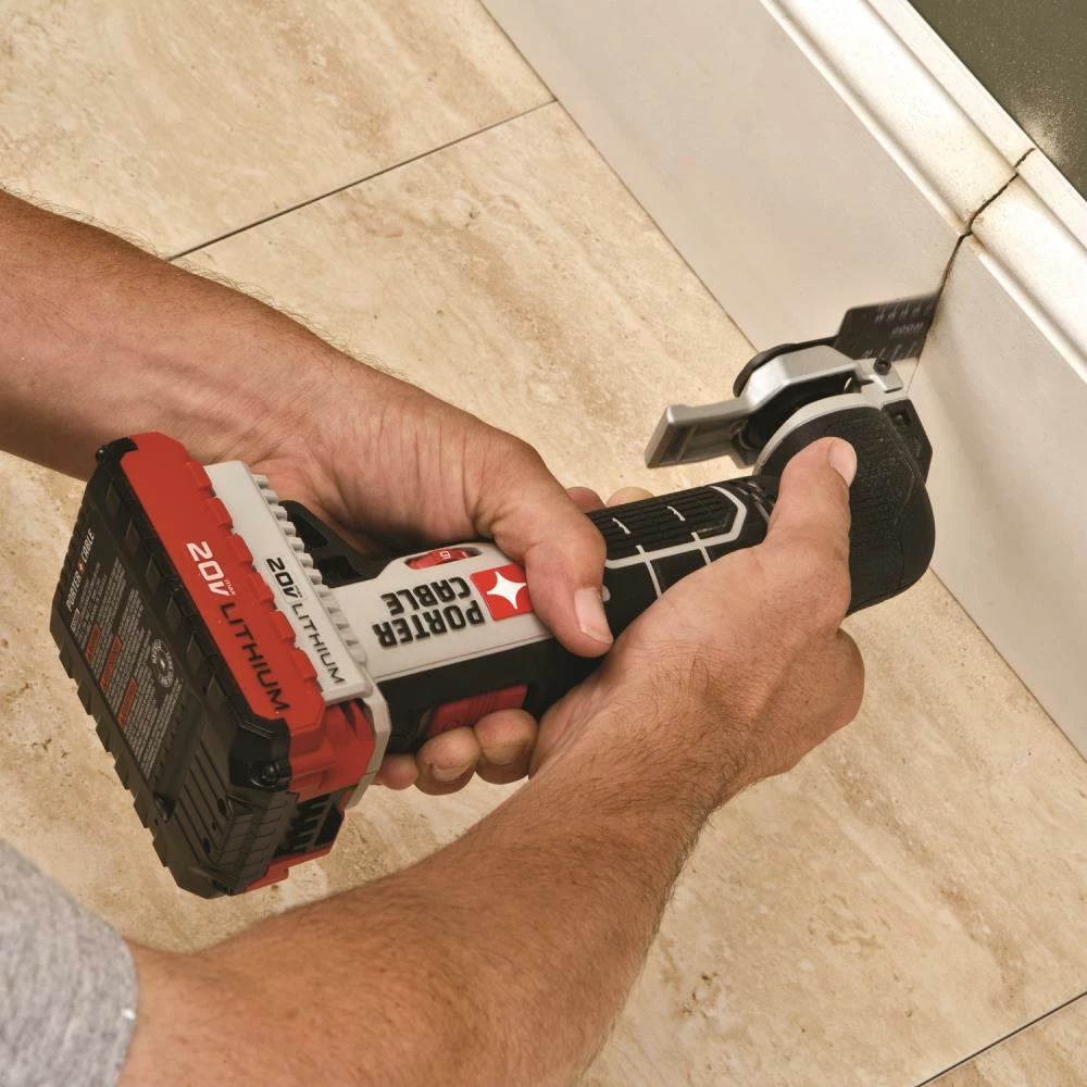 PORTER-CABLE Oscillating Tool Kits 11-Piece 20-volt Variable Speed Oscillating Multi-Tool Kit 5 PORTER-CABLE Oscillating Tool Kits 11-Piece 20-volt Variable Speed Oscillating Multi-Tool Kit - Image 5