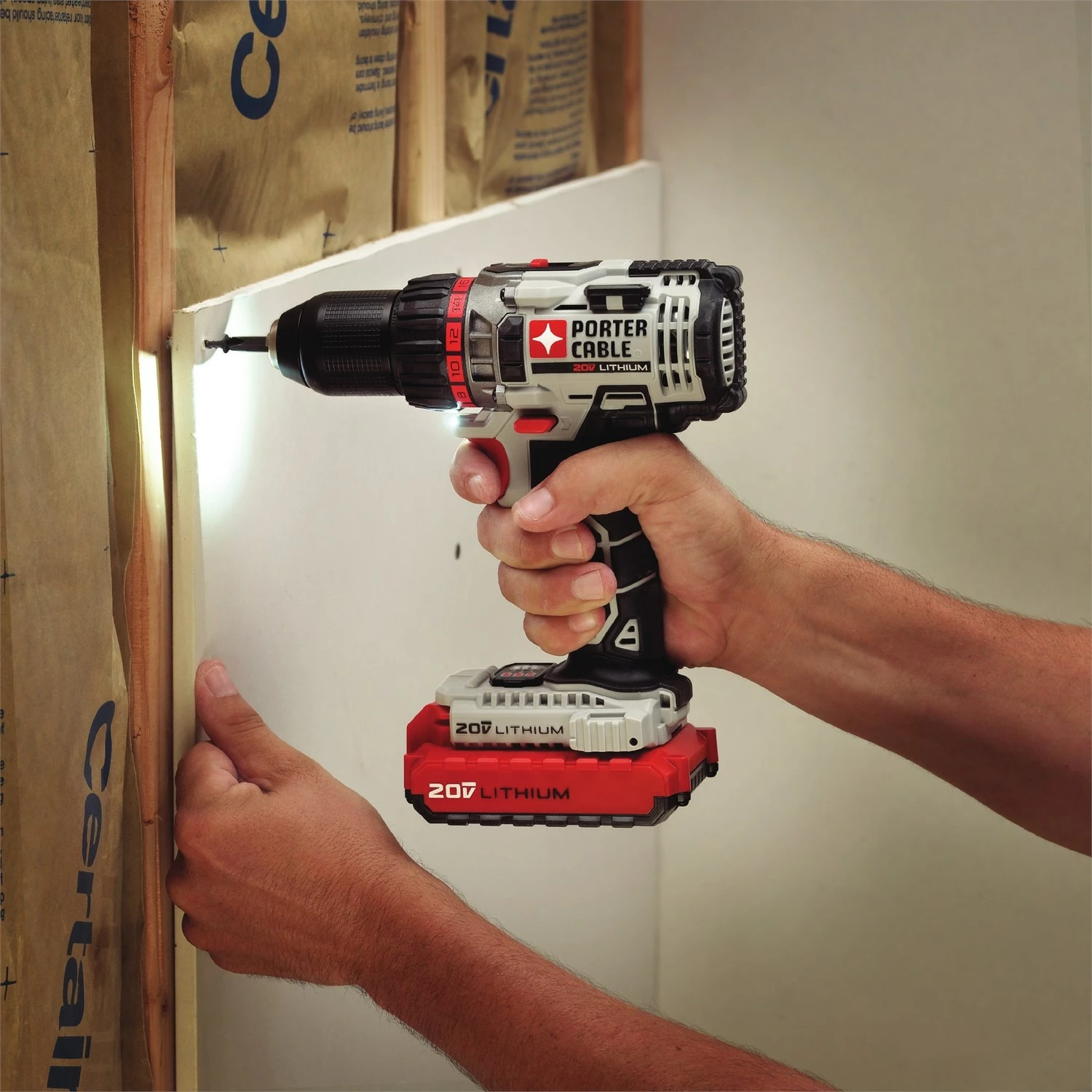 PORTER-CABLE Power Tool Combo Kits 2-Tool 20-Volt Max Power Tool Combo Kit Case (2-Batteries Included and Charger Included) 3 PORTER-CABLE Power Tool Combo Kits 2-Tool 20-Volt Max Power Tool Combo Kit Case (2-Batteries Included and Charger Included) - Image 3