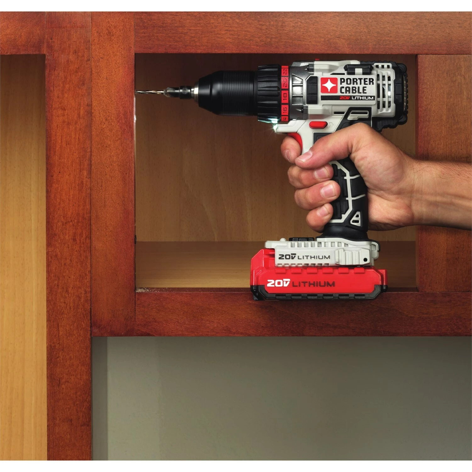 PORTER-CABLE Power Tool Combo Kits 2-Tool 20-Volt Max Power Tool Combo Kit Case (2-Batteries Included and Charger Included) 5 PORTER-CABLE Power Tool Combo Kits 2-Tool 20-Volt Max Power Tool Combo Kit Case (2-Batteries Included and Charger Included) - Image 5