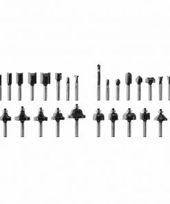 SKIL Router Bit Sets 30-Piece Carbide-Tipped Router Bit Set 10 SKIL Router Bit Sets 30-Piece Carbide-Tipped Router Bit Set -PORTER CABLE Online Store 039725023643 07785193