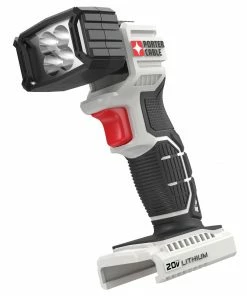 PORTER-CABLE Power Tool Flashlights 20-Volt Max 120-Lumen LED Rechargeable Power Tool Flashlight