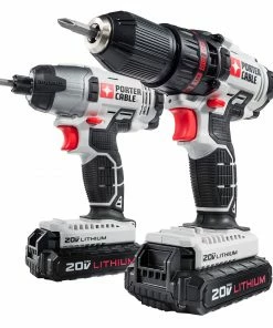 PORTER-CABLE Power Tool Combo Kits 2-Tool 20-Volt Max Power Tool Combo Kit with Soft Case (2-Batteries Included and Charger Included) 9 PORTER-CABLE Power Tool Combo Kits 2-Tool 20-Volt Max Power Tool Combo Kit with Soft Case (2-Batteries Included and Charger Included) -PORTER CABLE Online Store 04437376