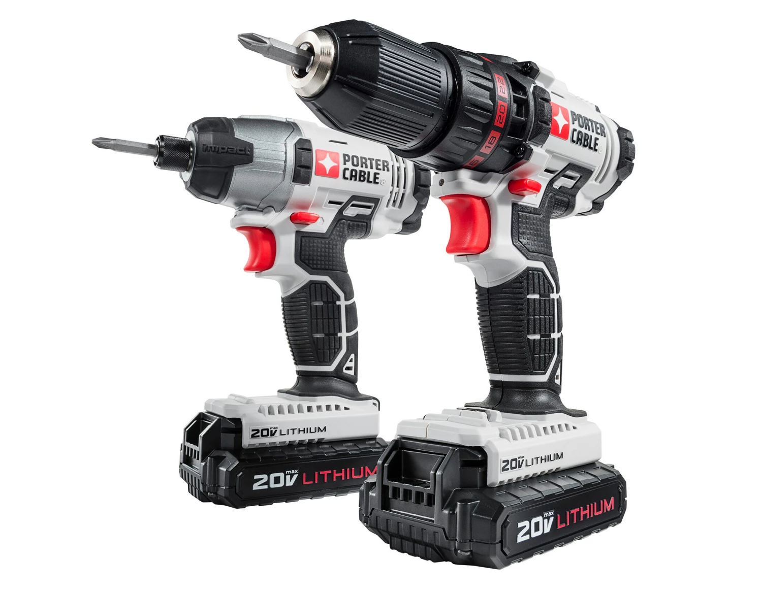 PORTER-CABLE Power Tool Combo Kits 2-Tool 20-Volt Max Power Tool Combo Kit with Soft Case (2-Batteries Included and Charger Included) 3 PORTER-CABLE Power Tool Combo Kits 2-Tool 20-Volt Max Power Tool Combo Kit with Soft Case (2-Batteries Included and Charger Included) - Image 3