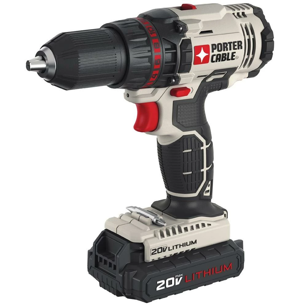 PORTER-CABLE Drills 20-volt Max 1/2-in Cordless Drill (1-Battery Included and Charger Included) 2 PORTER-CABLE Drills 20-volt Max 1/2-in Cordless Drill (1-Battery Included and Charger Included) - Image 2