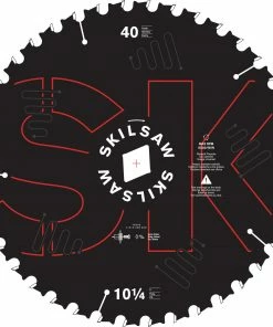 SKIL Circular Saw Blades 10-1/4-in 40-Tooth Carbide Circular Saw Blade