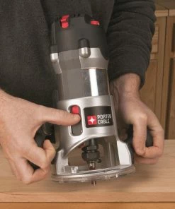 PORTER-CABLE Routers 1/4-in and 1/2-in 2.25-HP Variable Speed Fixed Corded Router Bag -PORTER CABLE Online Store 05088465
