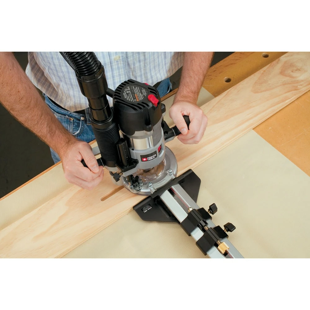 PORTER-CABLE Routers Porter Cable 1/4-in and 1/2-in 2.25-HP Variable Speed Combo Fixed/Plunge Corded Router Case 4 PORTER-CABLE Routers Porter Cable 1/4-in and 1/2-in 2.25-HP Variable Speed Combo Fixed/Plunge Corded Router Case - Image 4