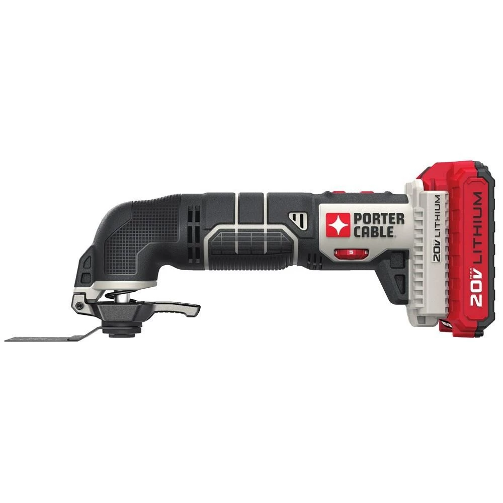 PORTER-CABLE Oscillating Tool Kits 14-Piece Brushless 20-volt Max Variable Speed Oscillating Multi-Tool Kit with Soft Case (1-Battery Included) 3 PORTER-CABLE Oscillating Tool Kits 14-Piece Brushless 20-volt Max Variable Speed Oscillating Multi-Tool Kit with Soft Case (1-Battery Included) - Image 3