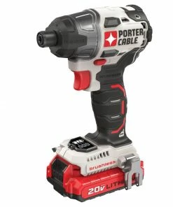 PORTER-CABLE Impact Drivers 20-volt Max 1/4-in Variable Speed Brushless Cordless Impact Driver (2-Batteries Included) -PORTER CABLE Online Store 05403056