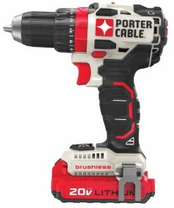 PORTER-CABLE Drills 20-volt Max 1/2-in Brushless Cordless Drill (2-Batteries Included and Charger Included) 9 PORTER-CABLE Drills 20-volt Max 1/2-in Brushless Cordless Drill (2-Batteries Included and Charger Included) -PORTER CABLE Online Store 05403061