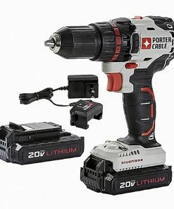 PORTER-CABLE Drills 20-volt Max 1/2-in Brushless Cordless Drill (2-Batteries Included and Charger Included)
