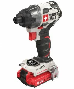 PORTER-CABLE Impact Drivers 20-volt Max 1/4-in Variable Speed Brushless Cordless Impact Driver (2-Batteries Included) -PORTER CABLE Online Store 07749189