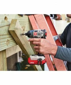 PORTER-CABLE Impact Drivers 20-volt Max 1/4-in Variable Speed Brushless Cordless Impact Driver (2-Batteries Included) -PORTER CABLE Online Store 07749191