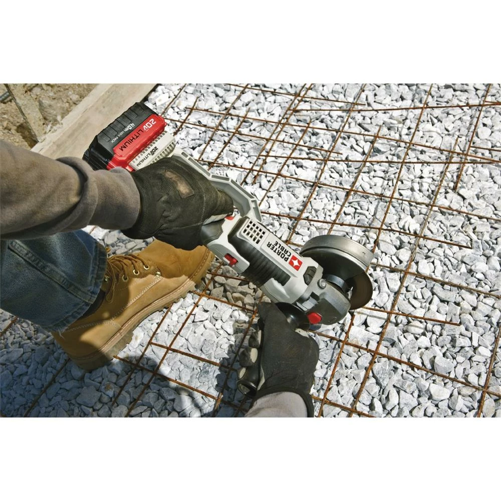 PORTER-CABLE Angle Grinders 4.5-in 20-Volt Max Trigger Switch Cordless Angle Grinder 5 PORTER-CABLE Angle Grinders 4.5-in 20-Volt Max Trigger Switch Cordless Angle Grinder - Image 5