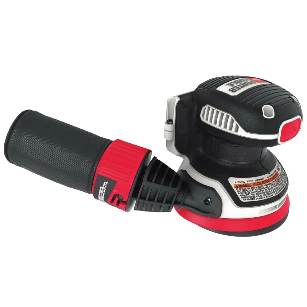 PORTER-CABLE Power Sanders 20-Volt Cordless Random Orbital Sander with Dust Management 1 PORTER-CABLE Power Sanders 20-Volt Cordless Random Orbital Sander with Dust Management