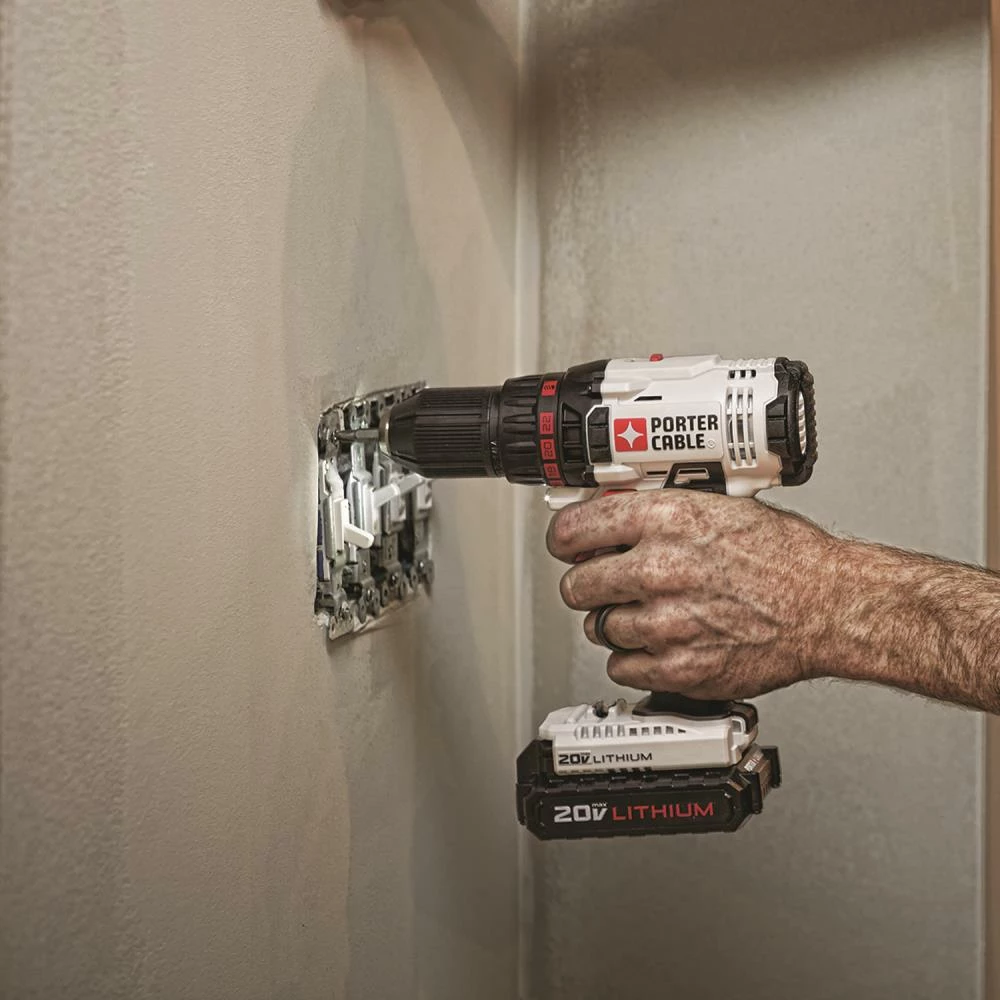 PORTER-CABLE Drills 20-volt Max 1/2-in Cordless Drill (1-Battery Included and Charger Included) 5 PORTER-CABLE Drills 20-volt Max 1/2-in Cordless Drill (1-Battery Included and Charger Included) - Image 5