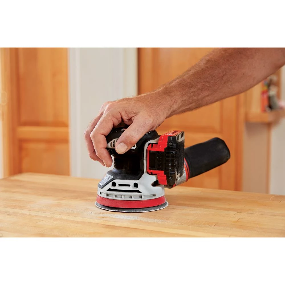 PORTER-CABLE Power Sanders 20-Volt Cordless Random Orbital Sander with Dust Management 5 PORTER-CABLE Power Sanders 20-Volt Cordless Random Orbital Sander with Dust Management - Image 5