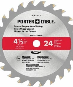 PORTER-CABLE Circular Saw Blades 4-1/2-in 24-Tooth Carbide Circular Saw Blade