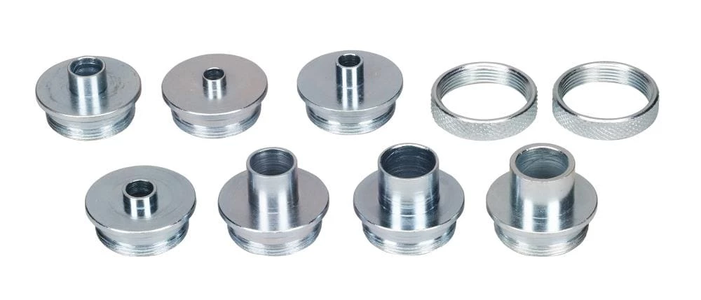 PORTER-CABLE Router Parts & Attachments 9 Piece Router Template Guide Set 1 PORTER-CABLE Router Parts & Attachments 9 Piece Router Template Guide Set