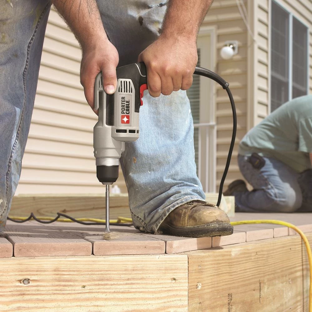 PORTER-CABLE Drills 3/8-in Keyless Corded Drill (Charger Included) 5 PORTER-CABLE Drills 3/8-in Keyless Corded Drill (Charger Included) - Image 5