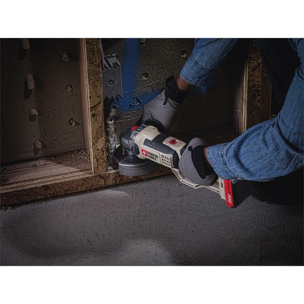 PORTER-CABLE Angle Grinders 4.5-in 20-Volt Max Trigger Switch Cordless Angle Grinder 8 PORTER-CABLE Angle Grinders 4.5-in 20-Volt Max Trigger Switch Cordless Angle Grinder - Image 8