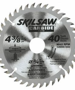 SKIL Circular Saw Blades 4-3/8-in 40-Tooth Carbide Circular Saw Blade
