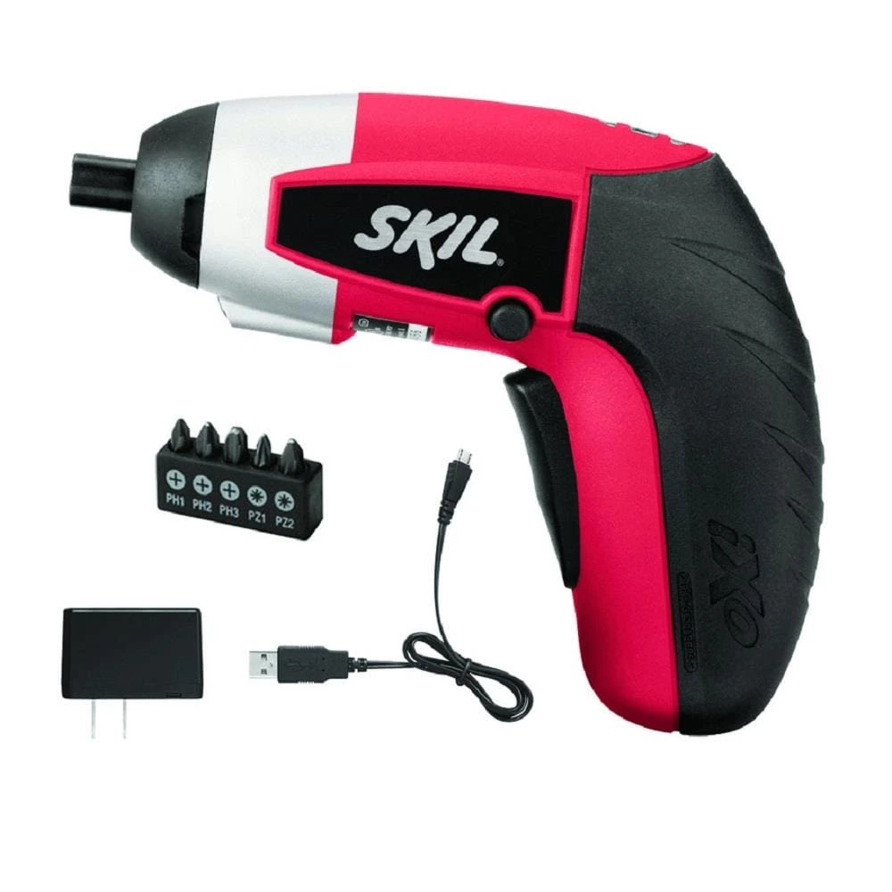 SKIL Cordless Screwdrivers iXO 4-Volt Max 1/4-in Cordless Screwdriver (1-Battery Included and Charger Included) 1 SKIL Cordless Screwdrivers iXO 4-Volt Max 1/4-in Cordless Screwdriver (1-Battery Included and Charger Included)