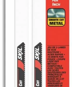 SKIL Jigsaw Blades 2-Pack 2-3/4-in U-shank High-speed Steel Jigsaw Blade Set
