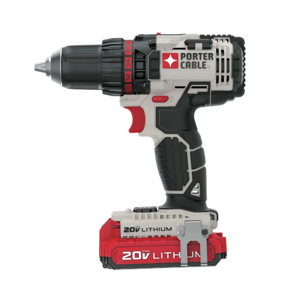 PORTER-CABLE Drills 20-Volt Max 1/2-in Cordless Drill (Charger Included and 2-Batteries Included) 9 PORTER-CABLE Drills 20-Volt Max 1/2-in Cordless Drill (Charger Included and 2-Batteries Included) - Image 9