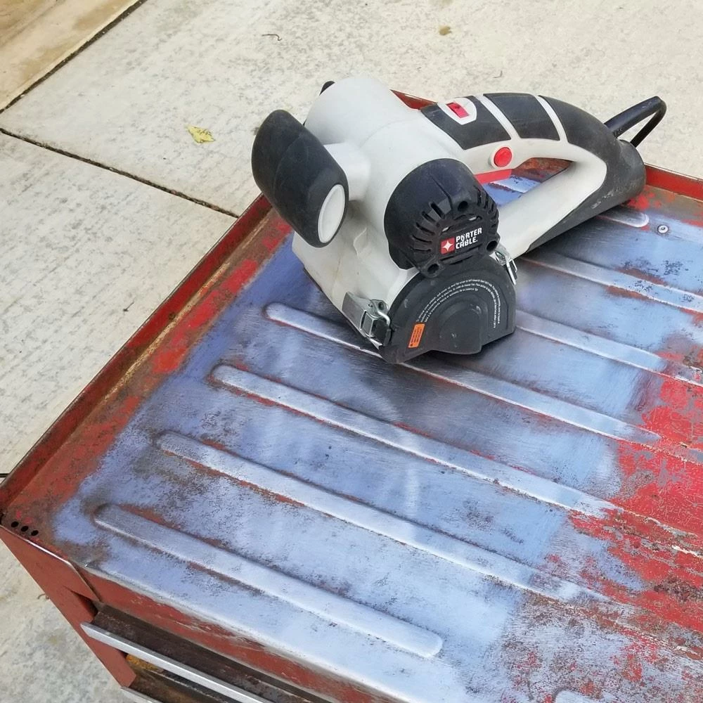 PORTER-CABLE Restorer 3-in W x 4-in L 20-Grit Industrial Spindle Sandpaper 6 PORTER-CABLE Restorer 3-in W x 4-in L 20-Grit Industrial Spindle Sandpaper - Image 6