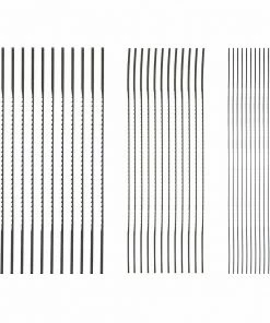 SKIL Scroll Saw Blades 36-Pack 5-in Plain High-Speed Steel Scroll Saw Blade Set