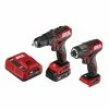 SKIL Power Tool Combo Kits PWR CORE 12 2-Tool 12-Volt Brushless Power Tool Combo Kit Case (1-Battery Included and Charger Included)