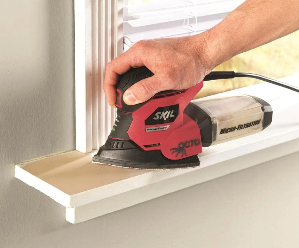 SKIL Power Sanders OCTO 120-Volt 1.2-Amp Corded Disc Sander with Dust Management 2 SKIL Power Sanders OCTO 120-Volt 1.2-Amp Corded Disc Sander with Dust Management - Image 2