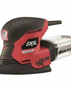 SKIL Power Sanders OCTO 120-Volt 1.2-Amp Corded Disc Sander with Dust Management