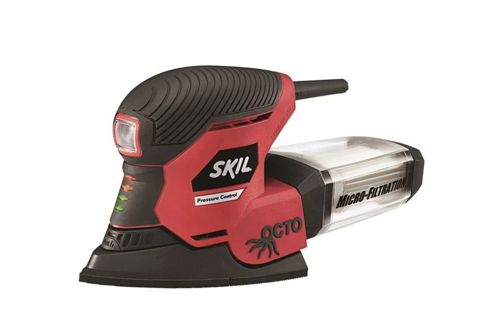 SKIL Power Sanders OCTO 120-Volt 1.2-Amp Corded Disc Sander with Dust Management 1 SKIL Power Sanders OCTO 120-Volt 1.2-Amp Corded Disc Sander with Dust Management