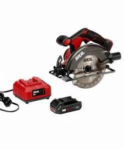 SKIL Circular Saws PWR CORE 20 20-volt 6-1/2-in Cordless Circular Saw Circular Saw (1-Battery Charger Included)